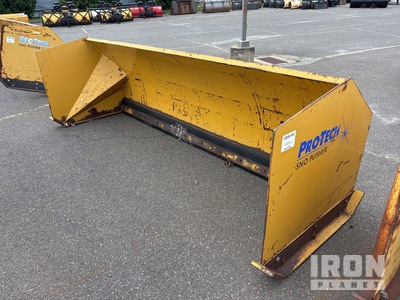 Pro-Tech SP12L 12 ft Snow Pusher - Fits Wheel Loader