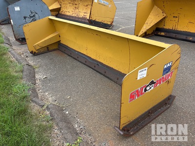 Sno Bandit 10 ft Snow Pusher - Fits Skid Steer Loader