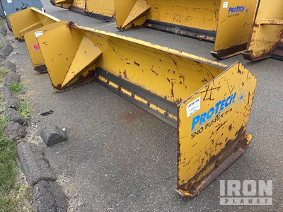 Pro-Tech 8 ft Skid Steer Snow Pusher