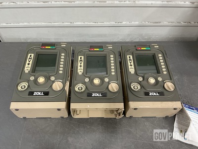 (3) Zoll EMV+ 731 Series Ventilators