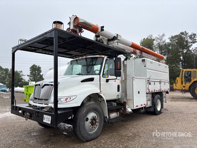 Altec LRV55 55 ft on 2007 International 4400 SBA 4x2 Forestry Arbeitsbühne-Lkw