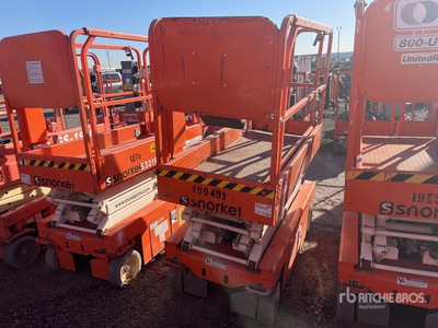 2017 Snorkel S3219E Electric Scissor Lift (Inoperable)
