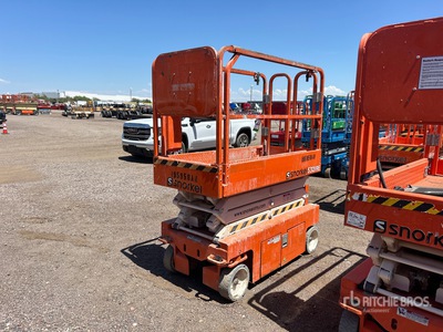2017 Snorkel S3219E Electric Scissor Lift