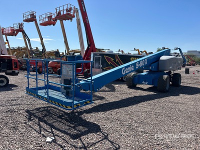 2015 Genie S-80X 4WD Diesel Plataforma Elevadora Telescópica