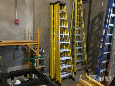 (3) 10' Green Bull Ladders