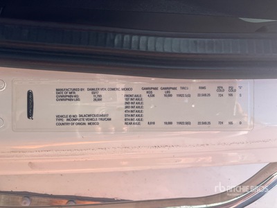 2018 Freightliner M2 106 Van Truck