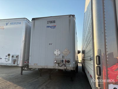 2013 Stoughton 28 ft x 102 in S/A Van Trailer