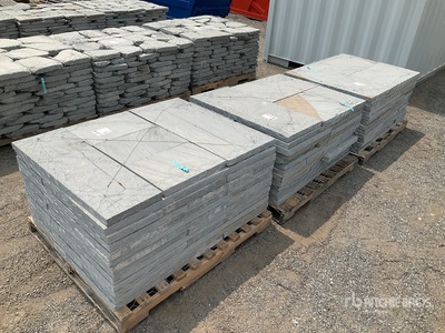 Quantity of (3) Pallets of 1.5 In Bluestone Patio Kits
