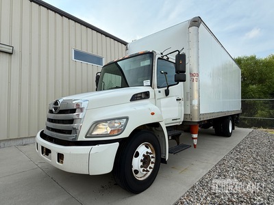 2012 Hino 268 4x2 Van Truck