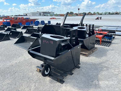 2025 Kit Containers M-SS-DB-25 Skid Steer Dump Hopper (Unused)
