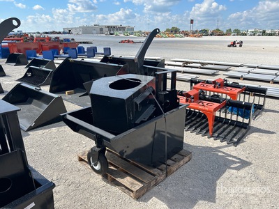 2025 Kit Containers M-SS-DB-25 Skid Steer Dump Hopper (Unused)
