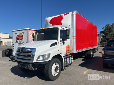 2016 Hino 268 4x2 Van Truck (Inoperable)