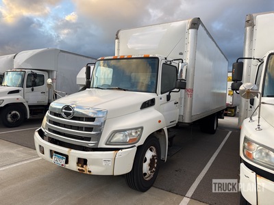 2013 Hino 268 4x2 Van Truck (Inoperable)