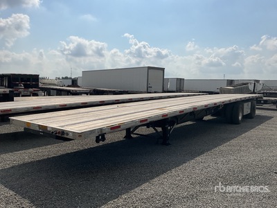 2023 Utility 53 ft T/A Spread Axle مقطورة مسطحة