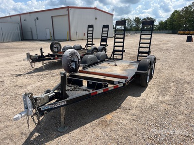 2019 MMDI 10 ft T/A Equipment Trailer
