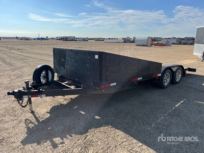 2003 Trailtech 16 ft T/A Plant Trailer