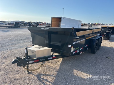 2026 Southland SL714-14K 14 ft 1 in T/A Rimorchio Leggero Ribaltabile