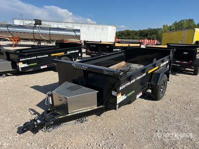 2026 Southland SL510-5K 10 ft S/A Dump Utility Trailer