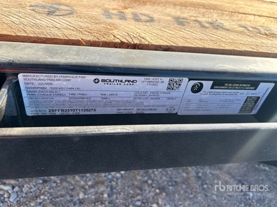 2026 Southland LBAT52-18 18 ft T/A Rimorchio per attrezzatura