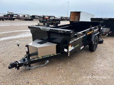 2026 Southland SL510-5K 10 ft S/A Remolque Bañera Ligero