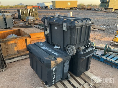 (3) Storage Bins
