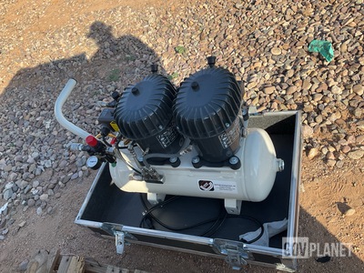 (3) Werther Air Compressors w/Fly Anvil Storage Cases
