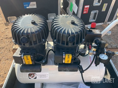(3) Werther Air Compressors w/Fly Anvil Storage Cases
