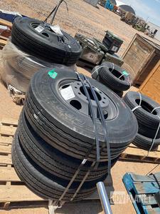 (6) BF Goodrich 11R22.5 Tires w/Wheels