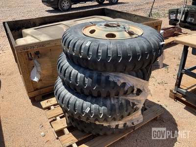 (4) S.T.A. 9.00-20 Tires w/Wheels