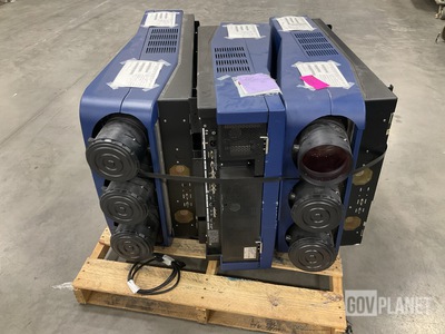 (3) Barco Projectors