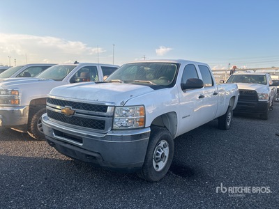 2013 Chevrolet Silverado 2500HD 4x4 Crew Cab بيك اب (Inoperable)