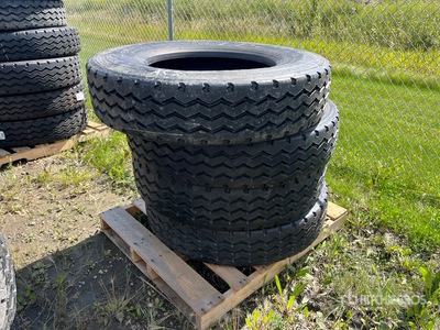 Quantity of (4) Bridgestone 11R24.5 Tires (Unused)