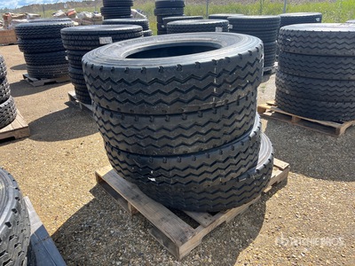 Quantity of (4) Michelin 11R24.5 Tyres (Unused)