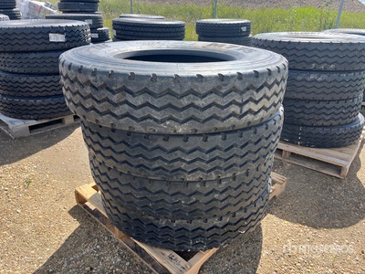 Quantity of (4) Bridgstone 11R24.5 Tires (Unused)