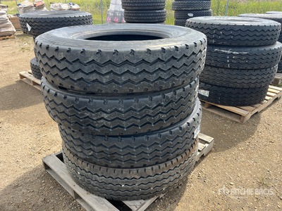 Quantity of (4) Michelin 11R24.5 Tyres (Unused)