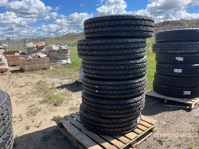 Quantity of (6) Goodyear 275/70R22.5 Opony (Unused)