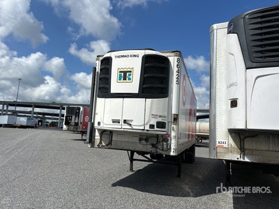 2018 CIMC 1RMR2805 28 ft x 96 in Sliding S/A Refrigerated Trailer