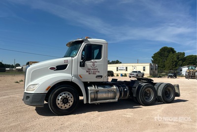 2017 Peterbilt 579 6x4 T/A Day Cab Truck Tractor