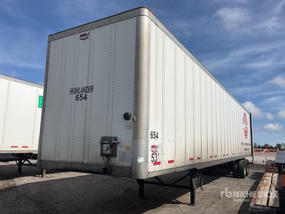 2023 Wabash 53 ft x 102 in T/A Van Trailer