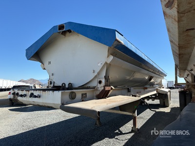 2009 WECO WSD40 34 ft T/A Seitenkippanhänger