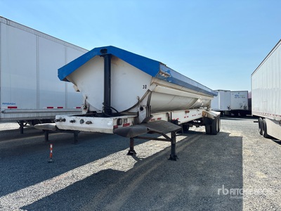 2009 WECO 34 ft T/A Remorque à benne latérale