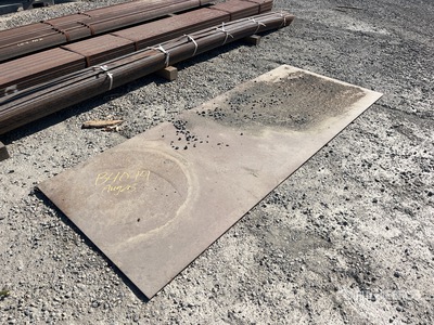 3 ft 8 in x 9 ft 5 in Steel Plates