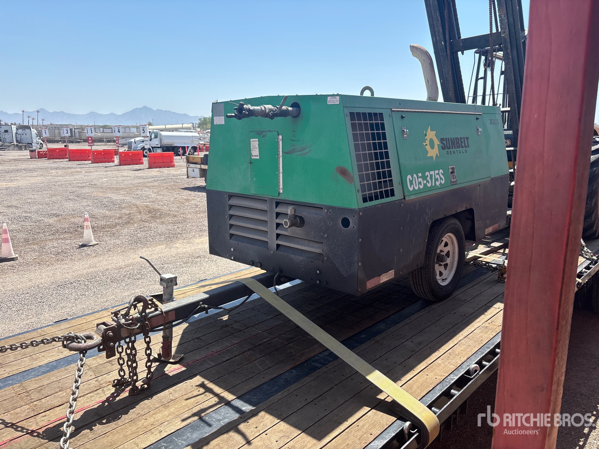 Sullivan Palatek D375PDXJDSB Mobile Luchtcompressor