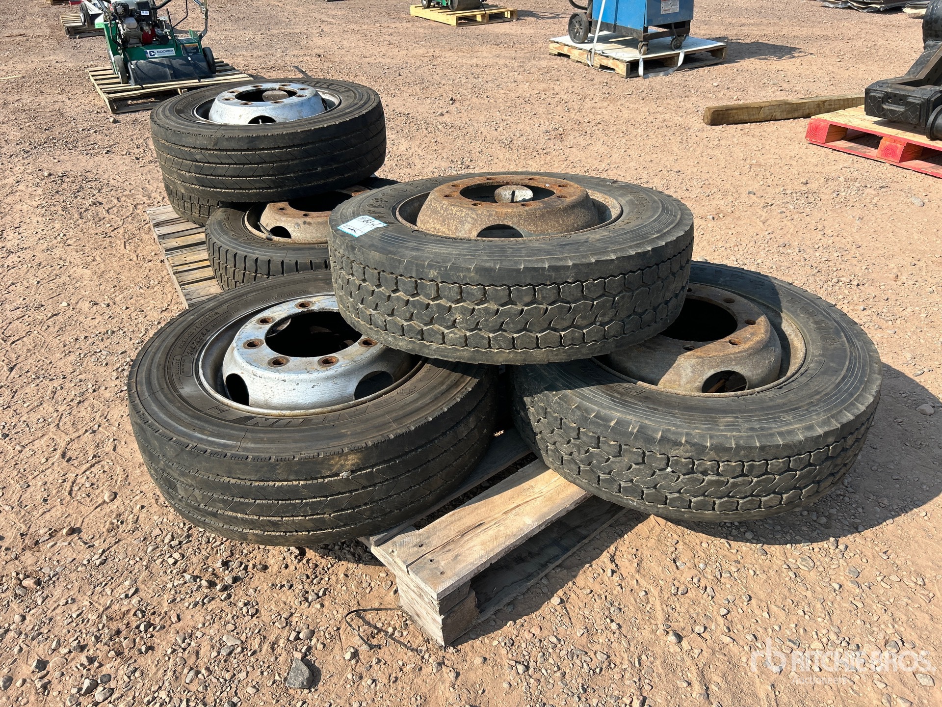 Quantity of (6) Mixed Tires