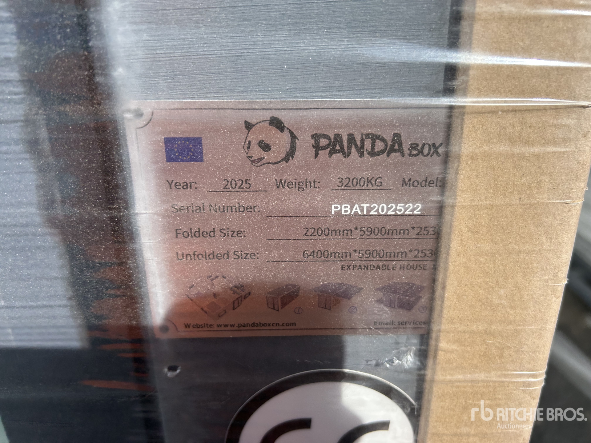 2025 PANDABOX AT221 5.9 m x 6.4 m Portable Folding Expandable House (Unused)