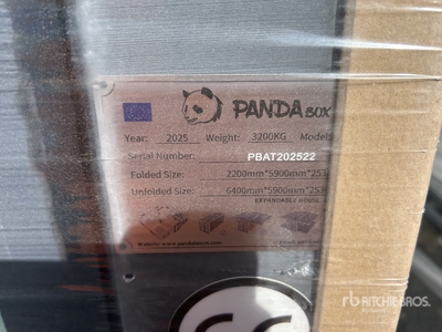 2025 PANDABOX AT221 5.9 m x 6.4 m Portable Folding Expandable House (Unused)