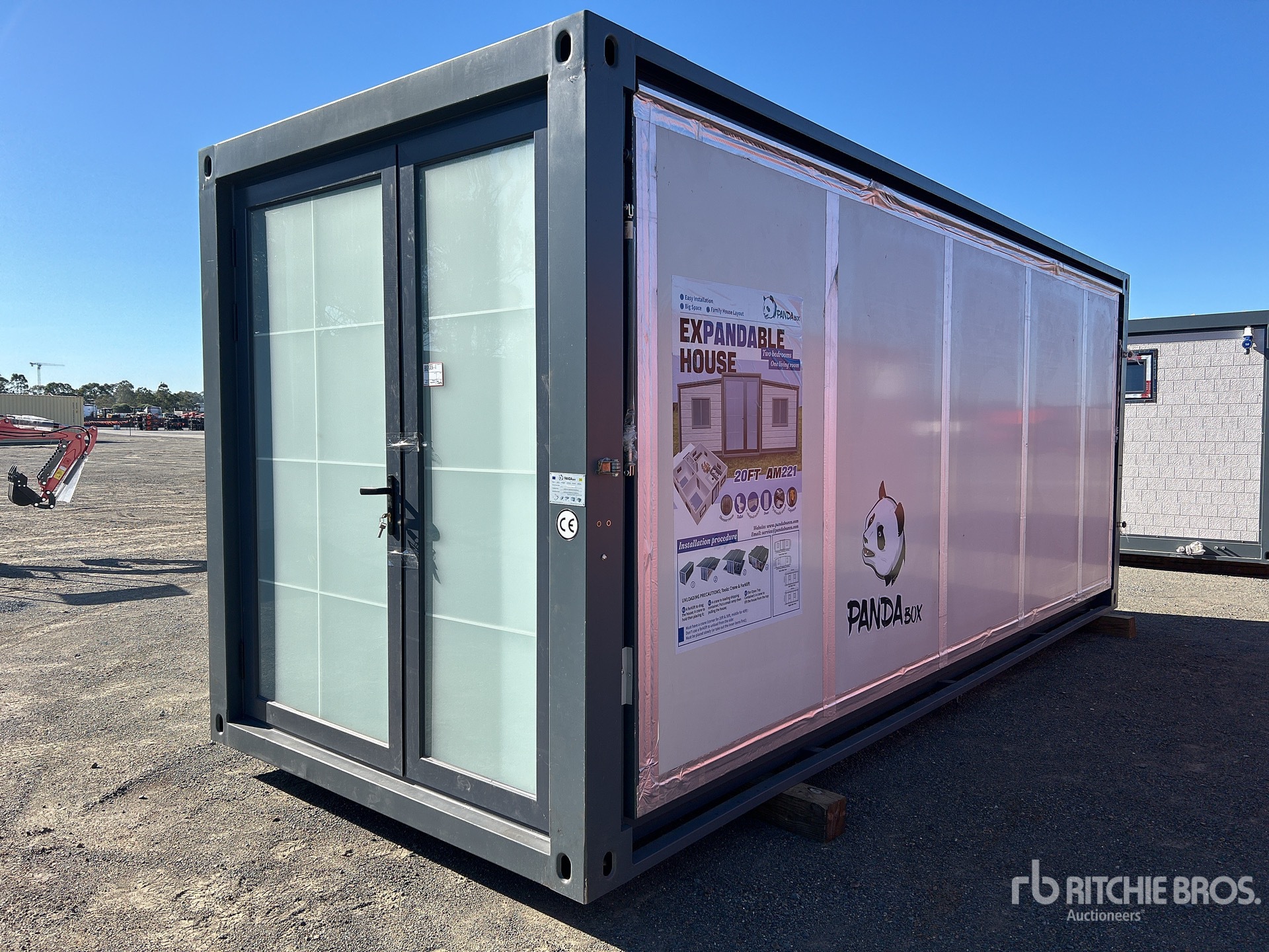 2025 PANDABOX AT221 5.9 m x 6.4 m Portable Folding Expandable House  هيكل محمول (Unused)
