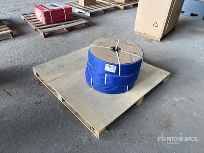 Quantity of (3) 2025 Powertek 3"-300FT PVC Discharge Hoses (Unused)