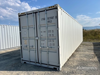 2025 40 ft High Cube Multi-Door Open-Sided Storage Container
