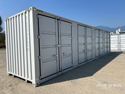 2025 40 ft High Cube Multi-Door Open-Sided Storage Container